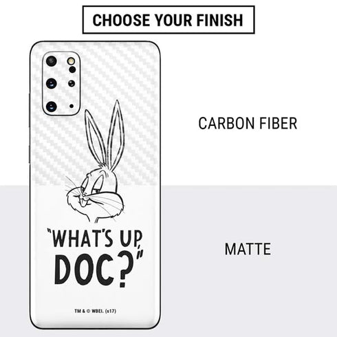 Looney Tunes Bugs Bunny Whats Up Doc Galaxy S20 Plus Skin