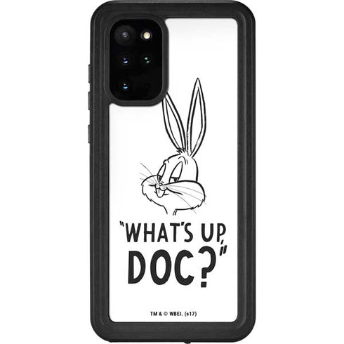 Looney Tunes Bugs Bunny Whats Up Doc Galaxy S20 Plus Waterproof Case