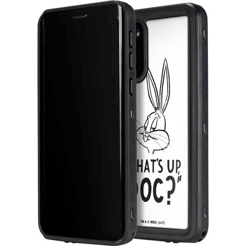 Looney Tunes Bugs Bunny Whats Up Doc Galaxy S20 Plus Waterproof Case