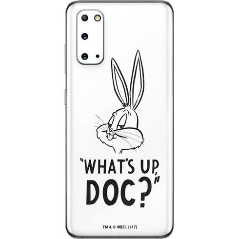 Looney Tunes Bugs Bunny Whats Up Doc Galaxy S20 Skin