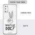 Looney Tunes Bugs Bunny Whats Up Doc Galaxy S20 Skin