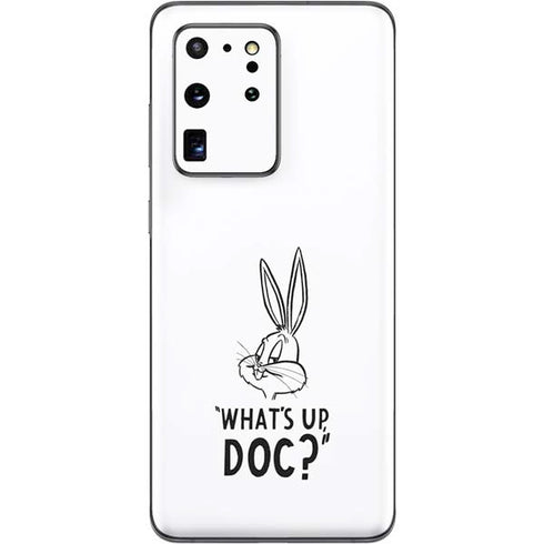 Looney Tunes Bugs Bunny Whats Up Doc Galaxy S20 Ultra 5G Skin