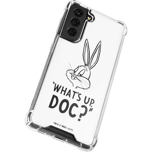 Looney Tunes Bugs Bunny Whats Up Doc Galaxy S21 FE Clear Case