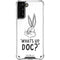 Looney Tunes Bugs Bunny Whats Up Doc Galaxy S21 Plus 5G Clear Case