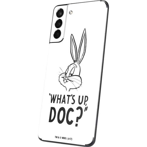 Looney Tunes Bugs Bunny Whats Up Doc Galaxy S21 Plus 5G Skin
