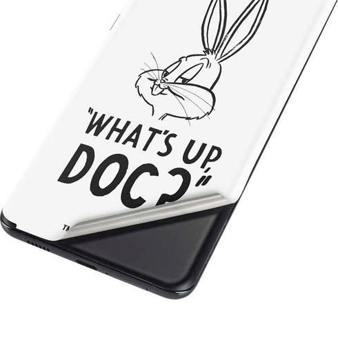 Looney Tunes Bugs Bunny Whats Up Doc Galaxy S21 Plus 5G Skin