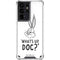 Looney Tunes Bugs Bunny Whats Up Doc Galaxy S21 Ultra 5G Clear Case
