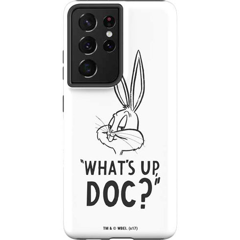 Looney Tunes Bugs Bunny Whats Up Doc Galaxy S21 Ultra 5G Pro Case