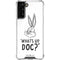 Looney Tunes Bugs Bunny Whats Up Doc Galaxy S22 Plus Clear Case