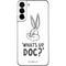 Looney Tunes Bugs Bunny Whats Up Doc Galaxy S22 Plus Skin