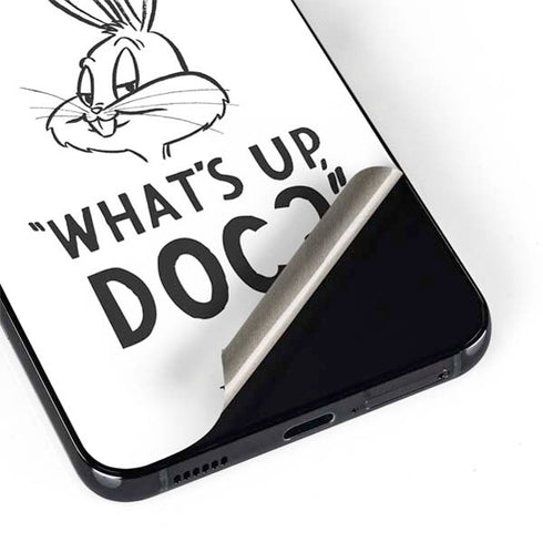 Looney Tunes Bugs Bunny Whats Up Doc Galaxy S22 Skin
