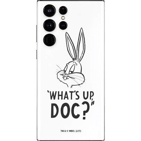 Looney Tunes Bugs Bunny Whats Up Doc Galaxy S22 Ultra Skin