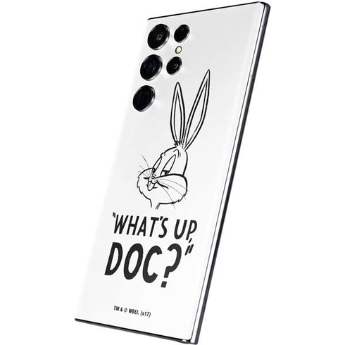 Looney Tunes Bugs Bunny Whats Up Doc Galaxy S22 Ultra Skin