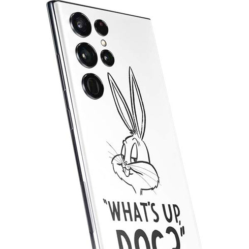 Looney Tunes Bugs Bunny Whats Up Doc Galaxy S22 Ultra Skin