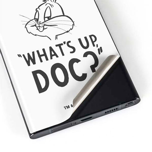 Looney Tunes Bugs Bunny Whats Up Doc Galaxy S22 Ultra Skin