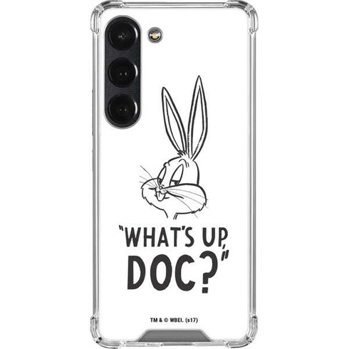 Looney Tunes Bugs Bunny Whats Up Doc Galaxy S23 Clear Case