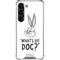 Looney Tunes Bugs Bunny Whats Up Doc Galaxy S23 Clear Case