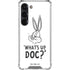 Looney Tunes Bugs Bunny Whats Up Doc Galaxy S23 Clear Case