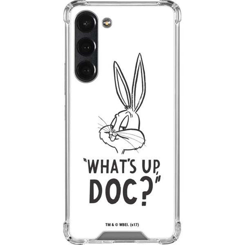 Looney Tunes Bugs Bunny Whats Up Doc Galaxy S23 Plus Clear Case
