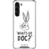 Looney Tunes Bugs Bunny Whats Up Doc Galaxy S23 Plus Clear Case