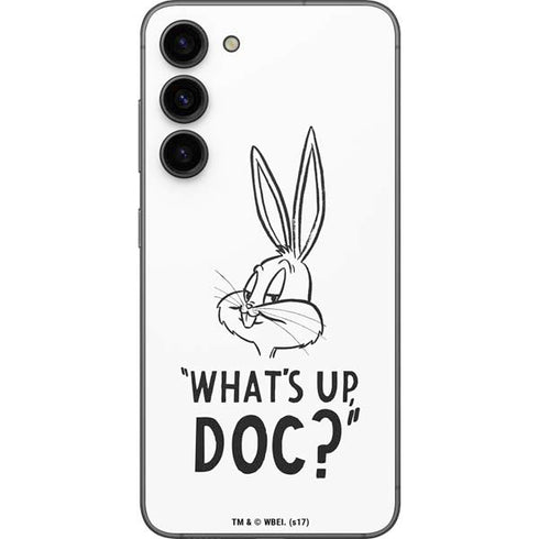 Looney Tunes Bugs Bunny Whats Up Doc Galaxy S23 Plus Skin