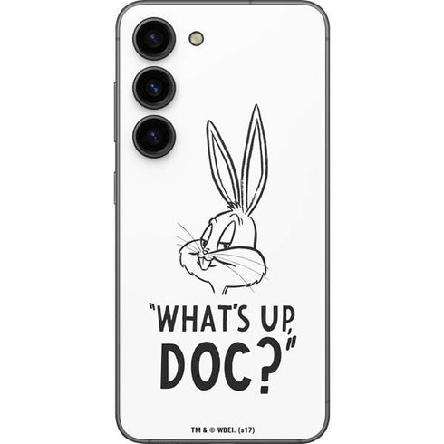 Looney Tunes Bugs Bunny Whats Up Doc Galaxy S23 Skin