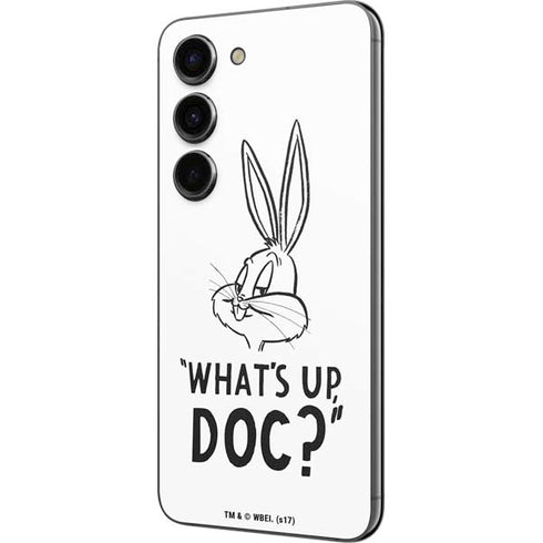 Looney Tunes Bugs Bunny Whats Up Doc Galaxy S23 Skin