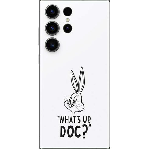 Looney Tunes Bugs Bunny Whats Up Doc Galaxy S23 Ultra Skin