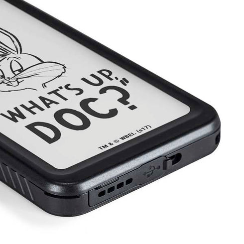 Looney Tunes Bugs Bunny Whats Up Doc Galaxy S23 Waterproof Case