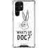Looney Tunes Bugs Bunny Whats Up Doc Galaxy S24 Ultra Clear Case