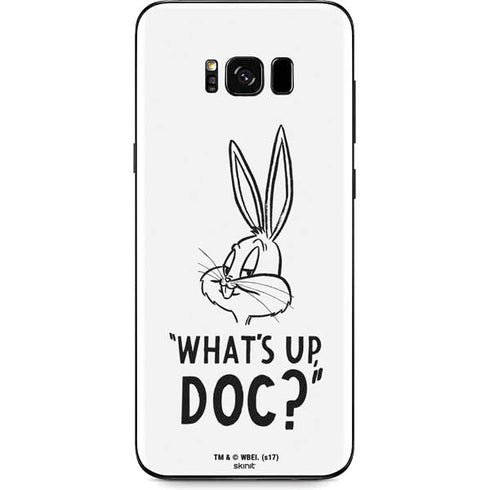 Looney Tunes Bugs Bunny Whats Up Doc Galaxy S8 Plus Skin