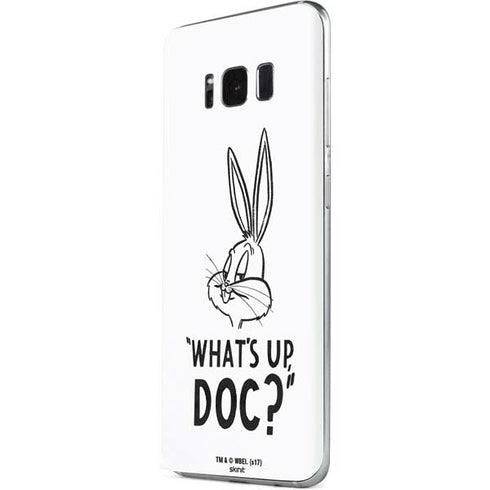 Looney Tunes Bugs Bunny Whats Up Doc Galaxy S8 Skin