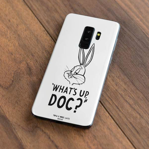 Looney Tunes Bugs Bunny Whats Up Doc Galaxy S9 Plus Skin