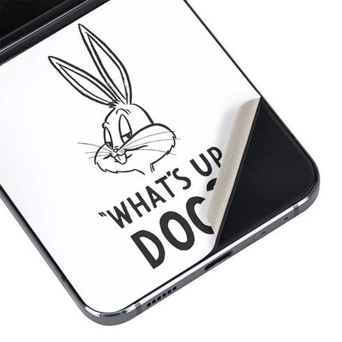 Looney Tunes Bugs Bunny Whats Up Doc Galaxy Z Flip5 5G Skin