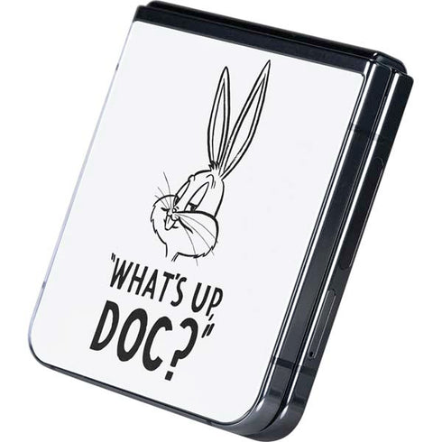 Looney Tunes Bugs Bunny Whats Up Doc Galaxy Z Flip5 5G Skin