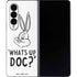Looney Tunes Bugs Bunny Whats Up Doc Galaxy Z Fold4 5G Skin