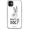 Looney Tunes Bugs Bunny Whats Up Doc iPhone 11 Clear Case