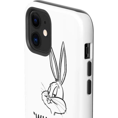 Looney Tunes Bugs Bunny Whats Up Doc iPhone 12 Impact Case