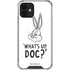 Looney Tunes Bugs Bunny Whats Up Doc iPhone 12 Mini Clear Case