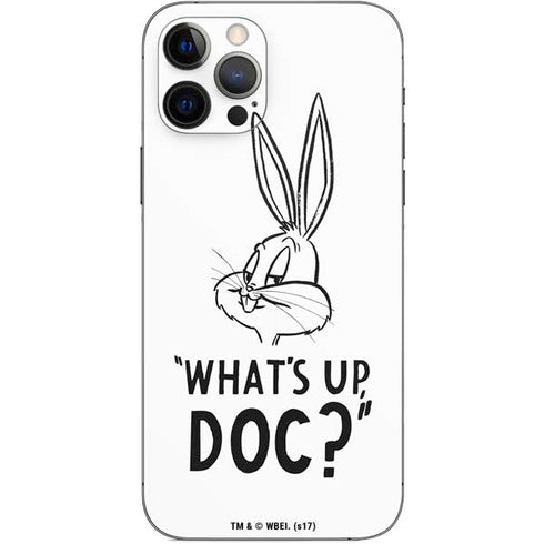 Looney Tunes Bugs Bunny Whats Up Doc iPhone 12 Pro Skin
