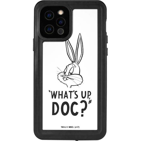 Looney Tunes Bugs Bunny Whats Up Doc iPhone 12 Pro Waterproof Case