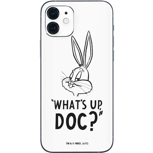 Looney Tunes Bugs Bunny Whats Up Doc iPhone 12 Skin