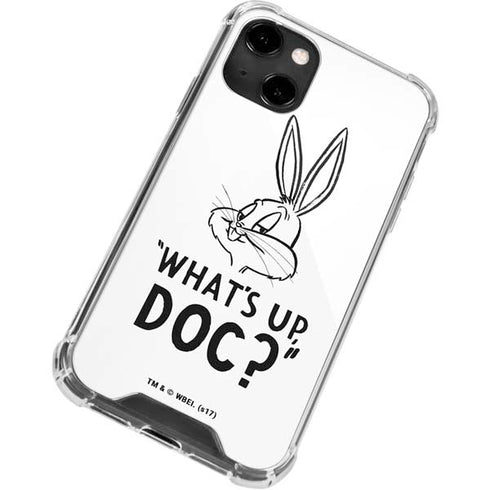 Looney Tunes Bugs Bunny Whats Up Doc iPhone 14 Clear Case
