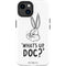 Looney Tunes Bugs Bunny Whats Up Doc iPhone 14 Plus Impact Case