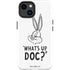 Looney Tunes Bugs Bunny Whats Up Doc iPhone 14 Plus Impact Case