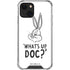 Looney Tunes Bugs Bunny Whats Up Doc iPhone 14 Plus Clear Case