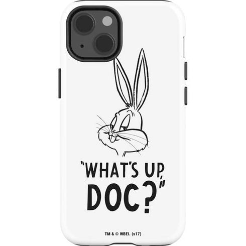 Looney Tunes Bugs Bunny Whats Up Doc iPhone 15 Impact Case