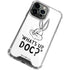 Looney Tunes Bugs Bunny Whats Up Doc iPhone 14 Pro Clear Case