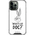Looney Tunes Bugs Bunny Whats Up Doc iPhone 14 Pro Max Clear Case