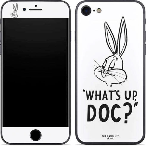 Looney Tunes Bugs Bunny Whats Up Doc iPhone 8 Skin